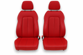 Sitzbezüge Bezüge für Mercedes Benz SLK R170 1996–2004 Rot.