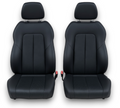 Sitzbezüge Bezüge für Mercedes Benz SLK R170 1996–2004 schwarz.