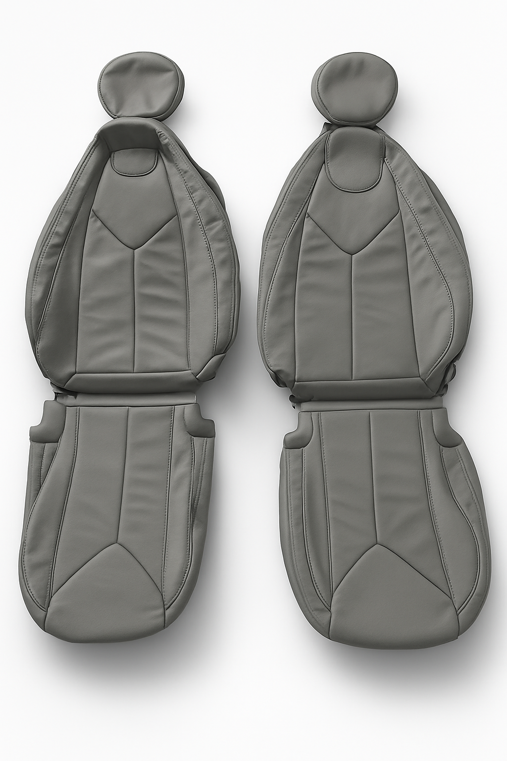 Sitzbezüge Bezüge für Mercedes Benz SLK R171 2004–2011 Grau.