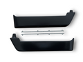 Türtaschen Türfächer Kartentasche Paar lang für Mercedes SL R107 W107 schwarz