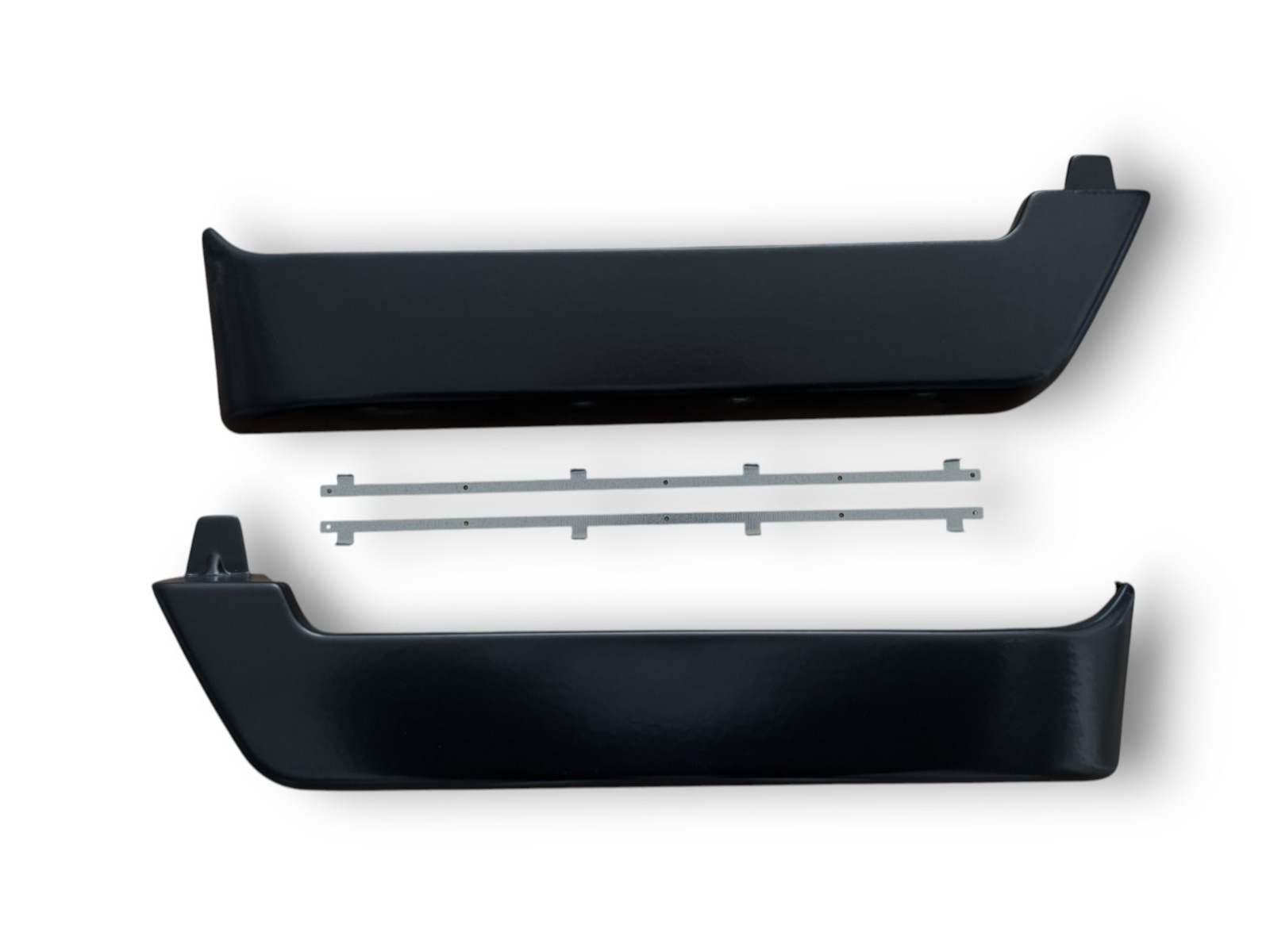 Türtaschen Türfächer Kartentasche Paar lang für Mercedes SL R107 W107 schwarz