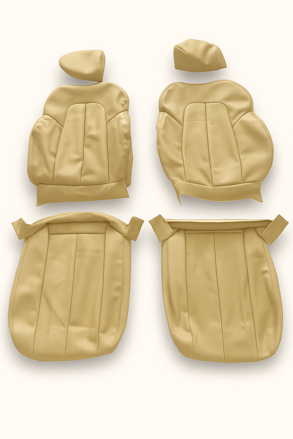 Sitzbezüge Bezüge für Mercedes Benz SLK R170 1996–2004 Beige.