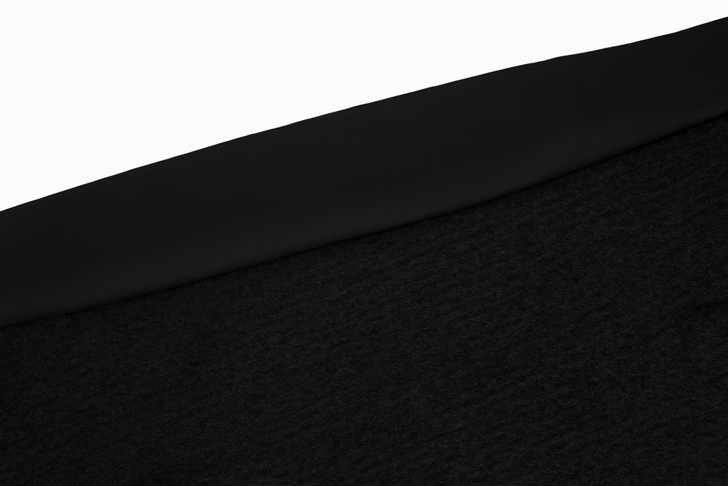 Teppichsatz Teppich für Mercedes W108 SE 1965-1969 Gummi Absatzschoner Schwarz