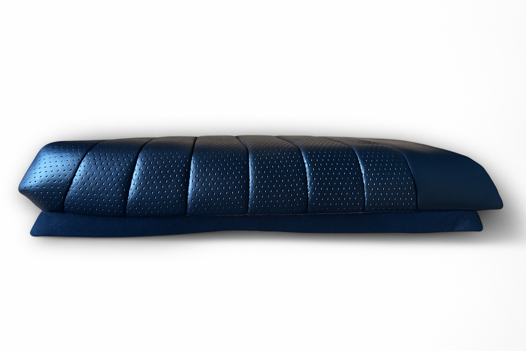 Rücksitz Rückbank Notsitz klappbar für Mercedes SL 107 R107 Originalgetreu Blau