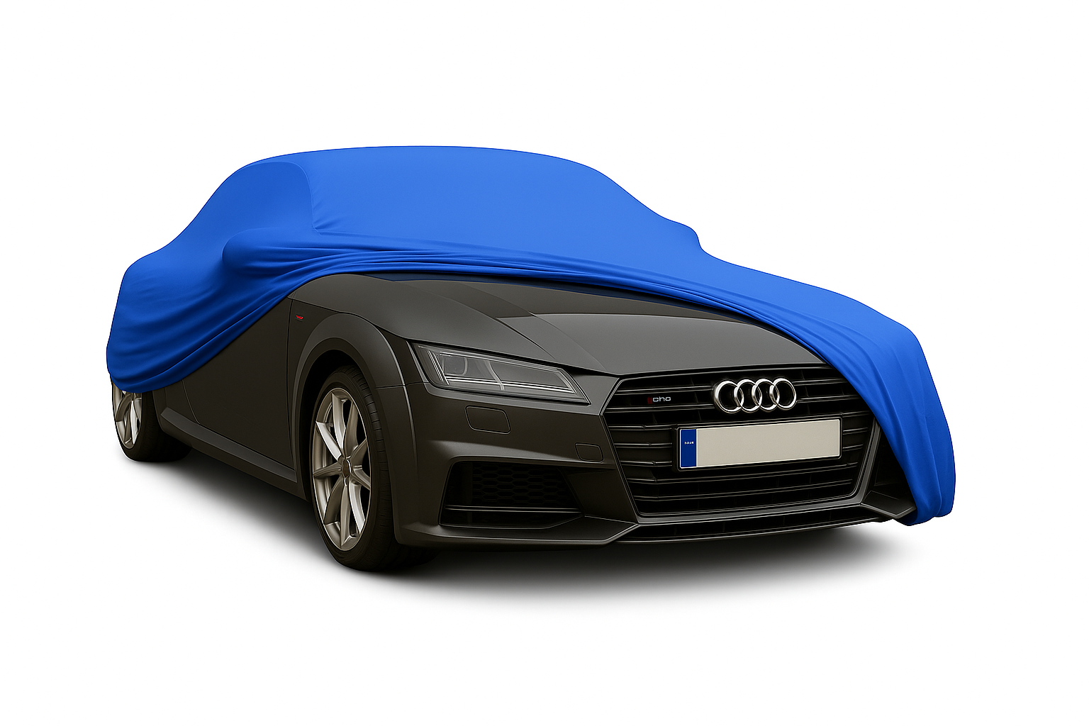 Ganzgarage Indoor Stretch Cover Carcover für Audi TT Blau