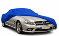 Ganzgarage Indoor Stretch Cover Carcover für Mercedes SL R230 Blau