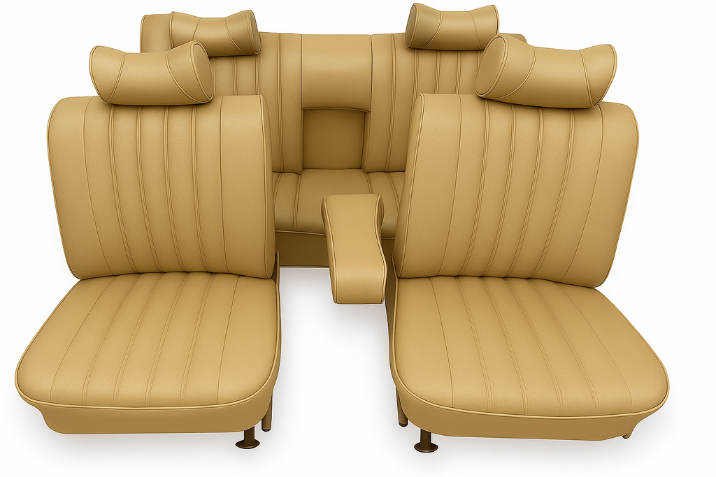 Innenausstattung Sitzgarnitur für Mercedes Benz W114 W115  /8  Beige