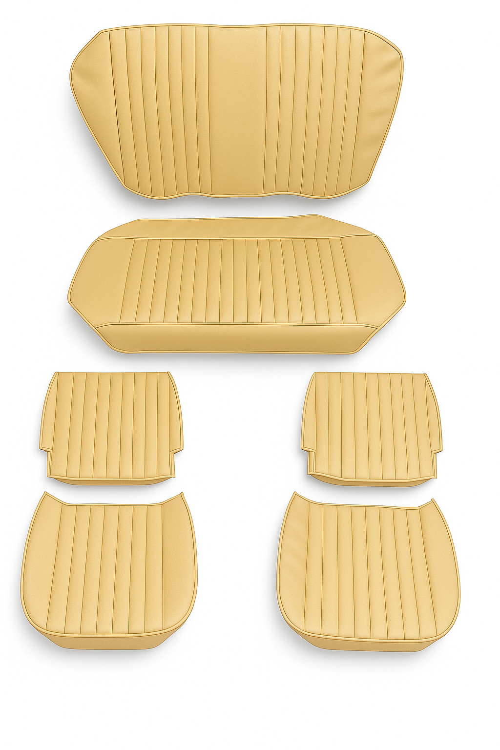 Sitzbezüge Bezüge für VW Käfer 1300 - 1303 Limousine Beige