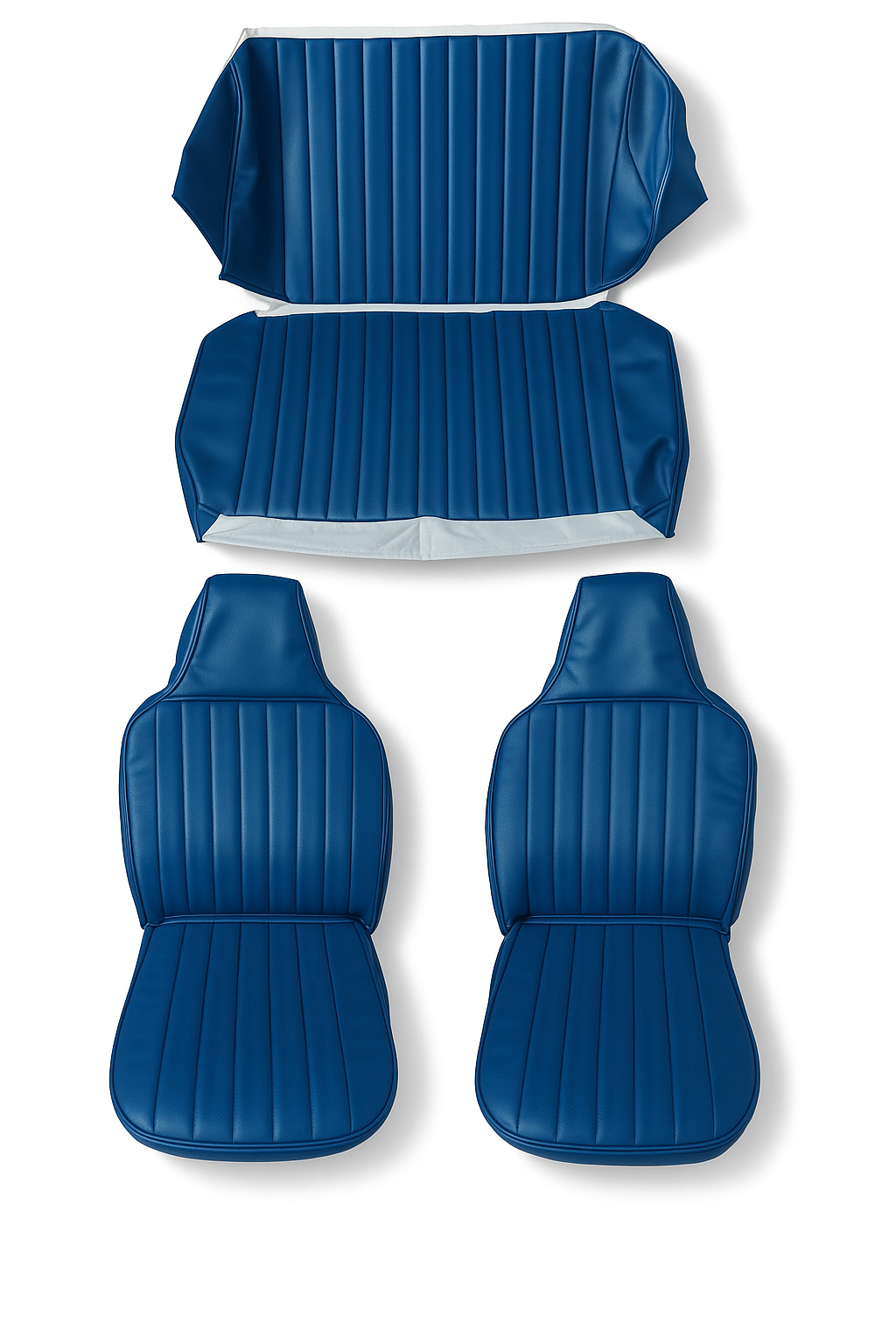 Sitzbezüge Bezüge für VW Käfer Cabrio 1302 LS Bj 1972 Blau