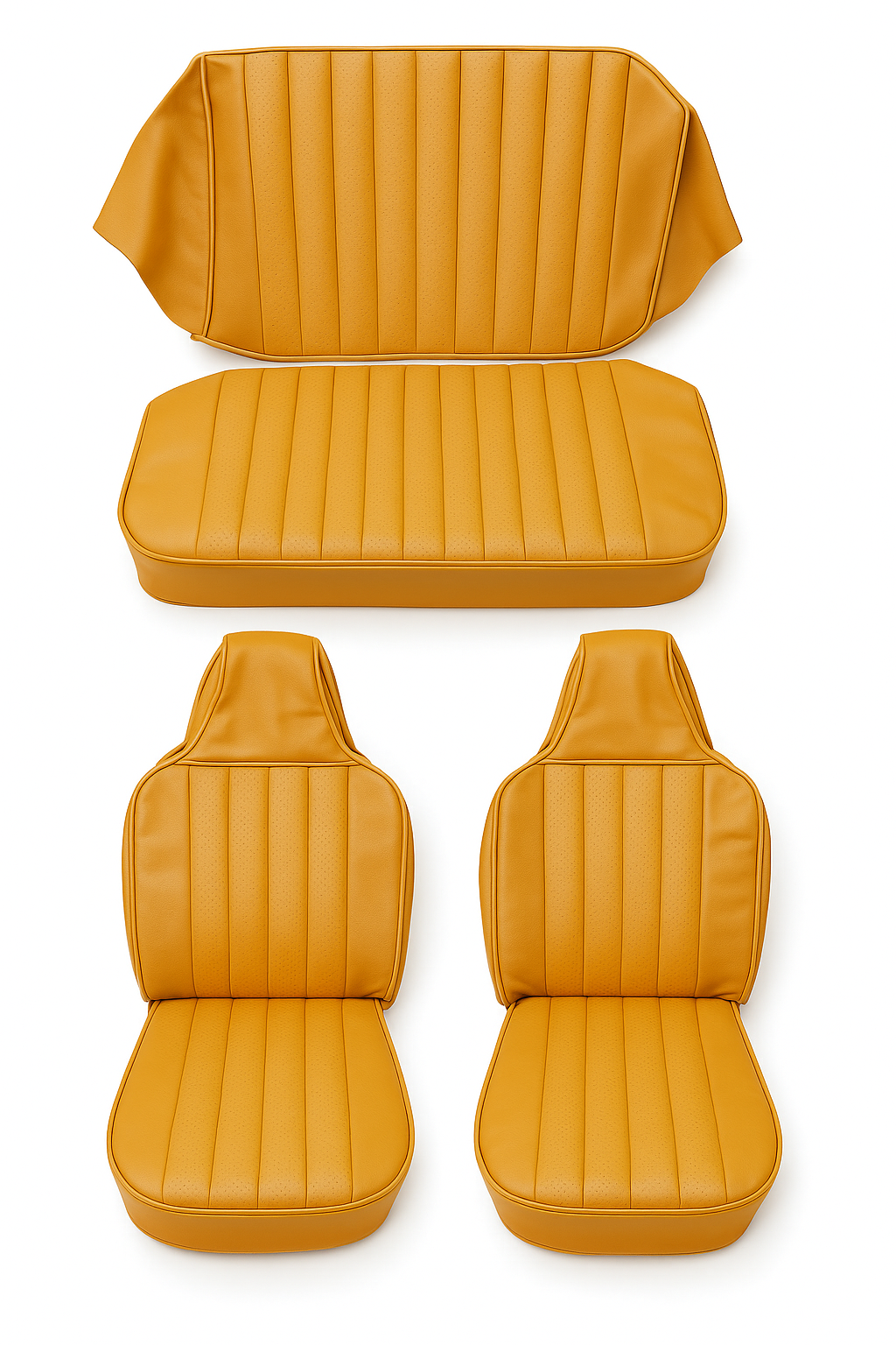Sitzbezüge Bezüge für VW Käfer Cabrio 1302 LS Bj 1972 Dattel