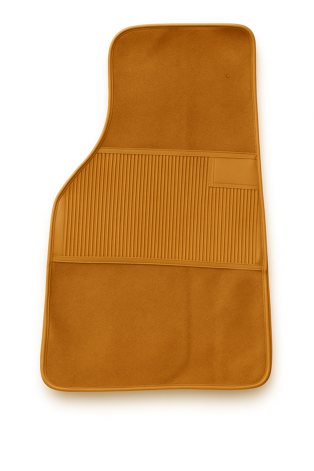 Teppichsatz passend für Fiat X 1/9 Baujahr 1972-1989 Gummi Absatzschoner Dattel