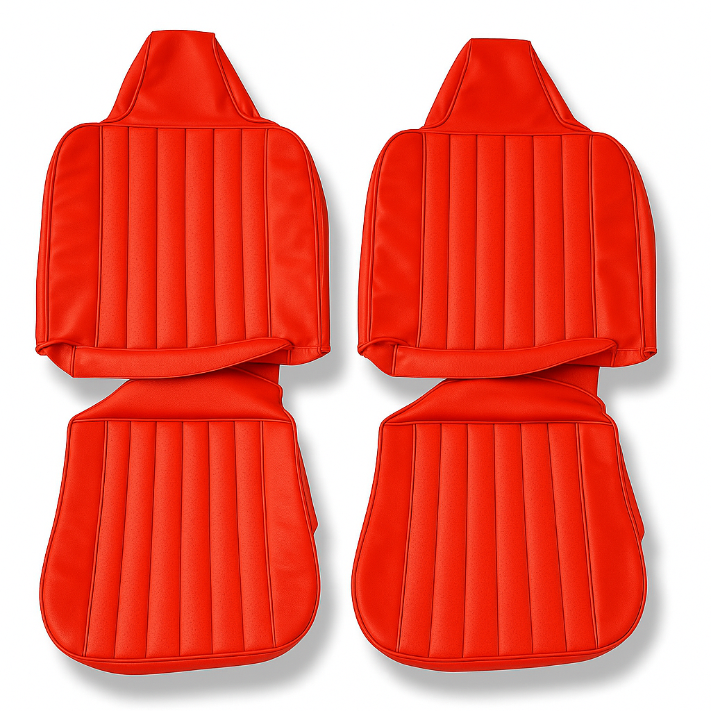 Sitzbezüge Bezüge für VW Käfer Cabrio 1302 LS Bj 1972 Rot