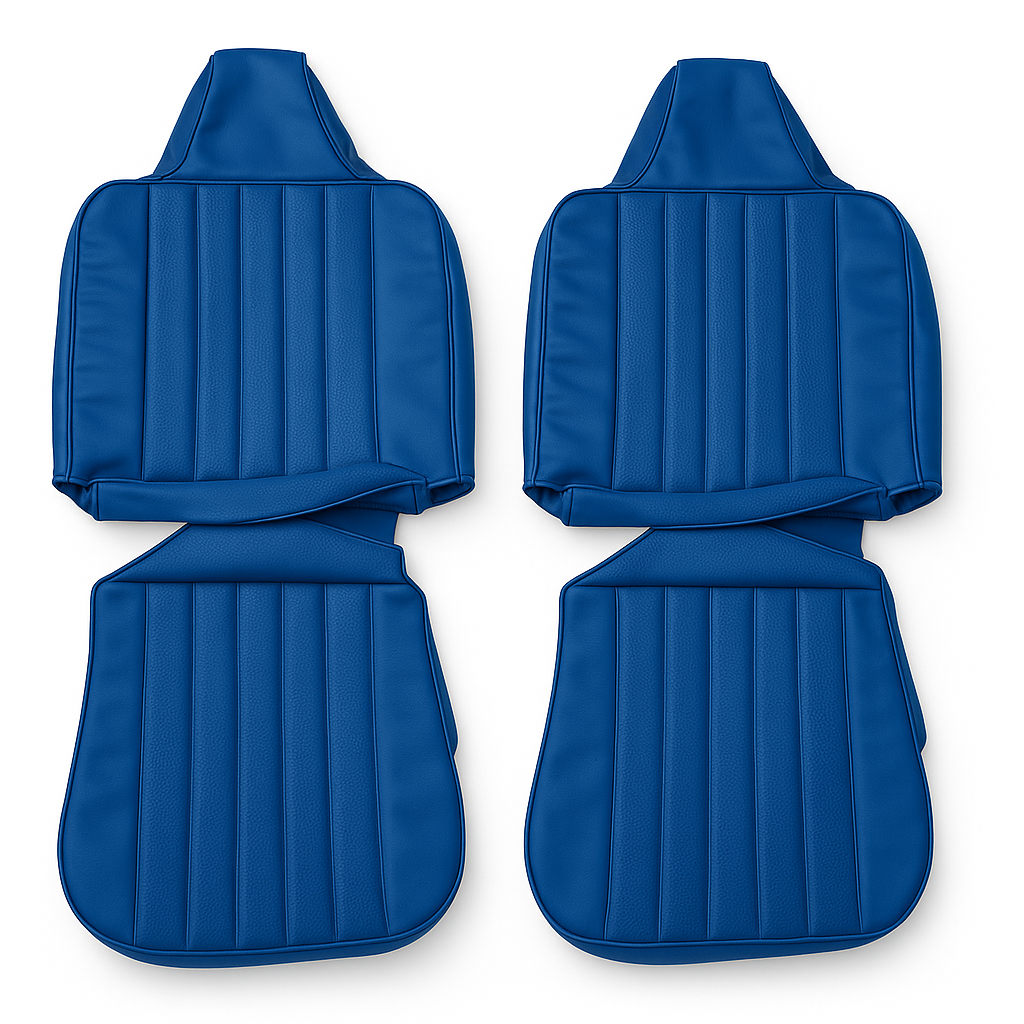 Sitzbezüge Bezüge für VW Käfer Cabrio 1302 LS Bj 1972 Blau