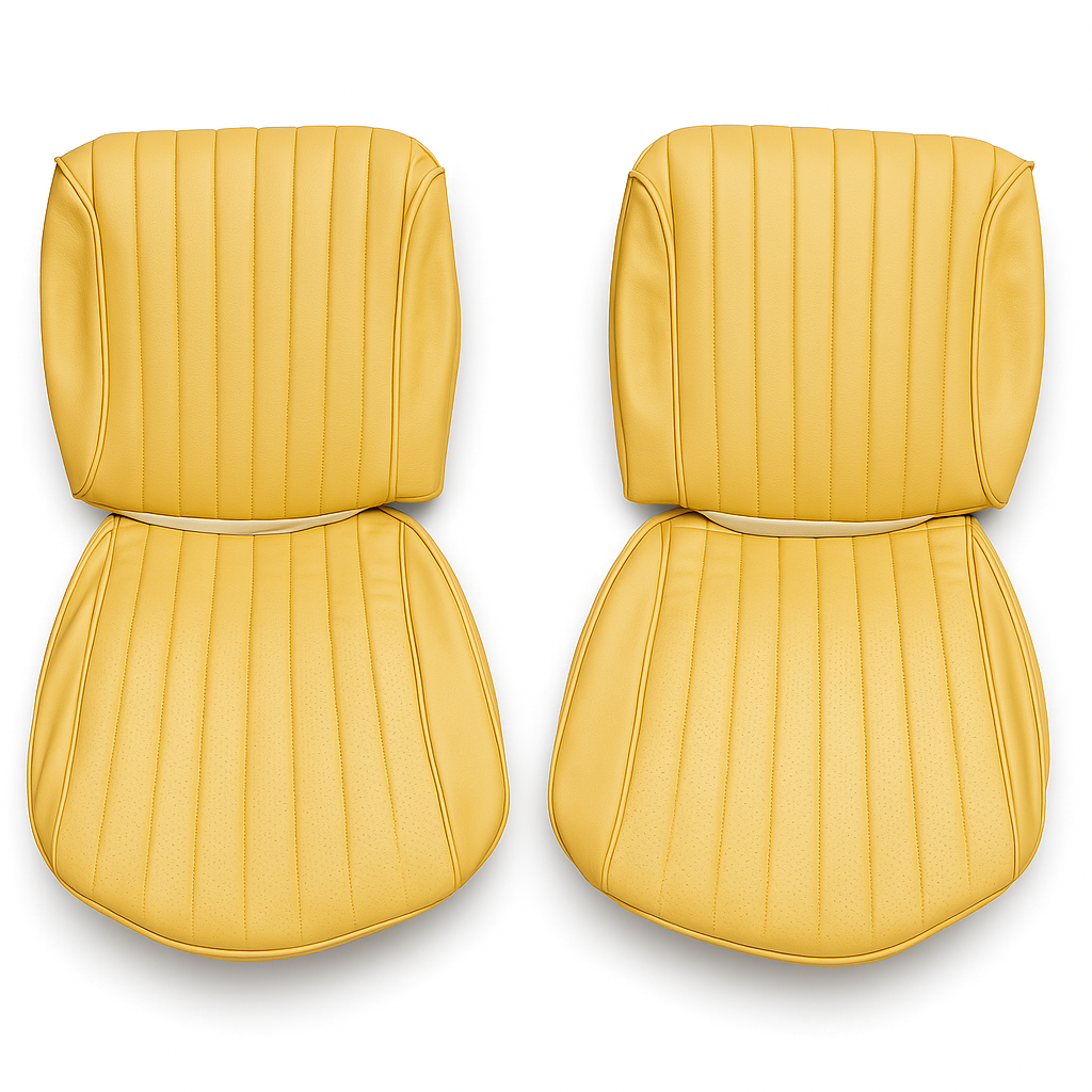 Sitzbezüge Bezüge Sitze für Opel Rekord C 1966 - 1972 Beige