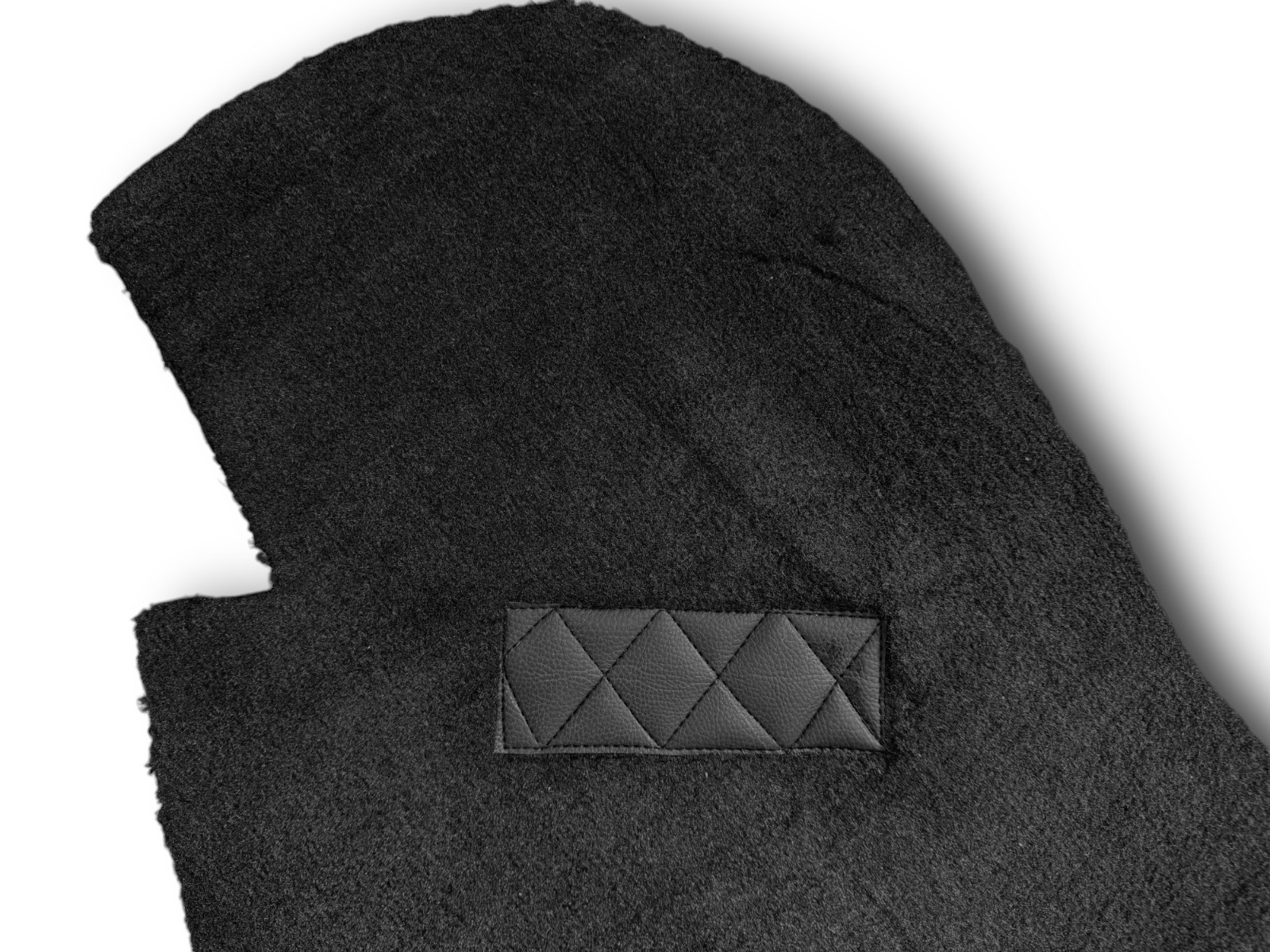 Teppichsatz passend für Fiat X 1/9 Baujahr 1972-1989 Gummi Absatzschoner schwarz