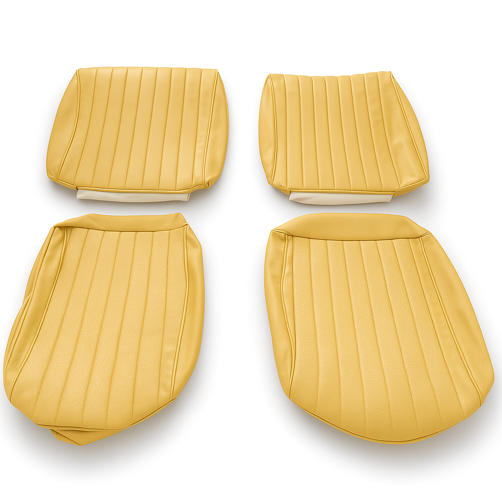 Sitzbezüge Bezüge Sitze für Opel Rekord C 1966 - 1972 Beige
