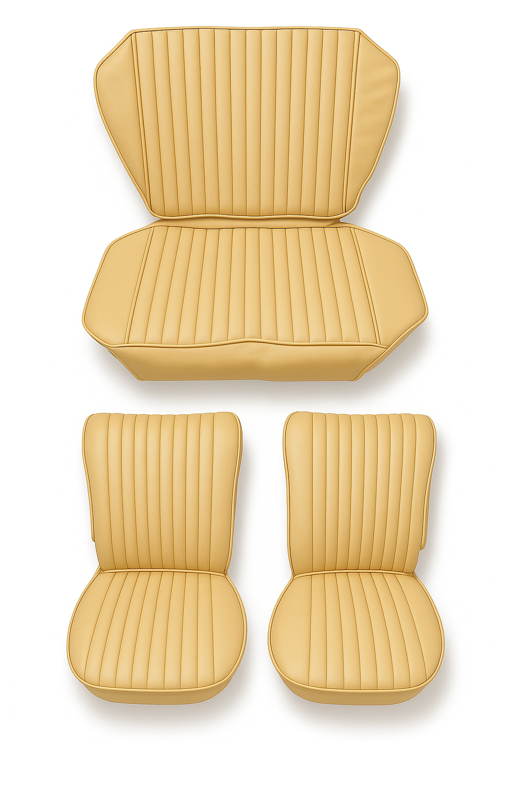 Sitzbezüge Bezüge für VW Käfer 1300 - 1303 Limousine Beige