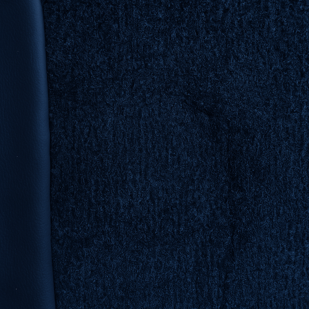 Teppichsatz Teppich Gummi Absatzschoner für BMW E9 1968 - 1975 Blau.