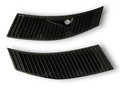 Mercedes W123 S123 C123  Ziergitter Gitter Set Lüftungsgitter Schwarz