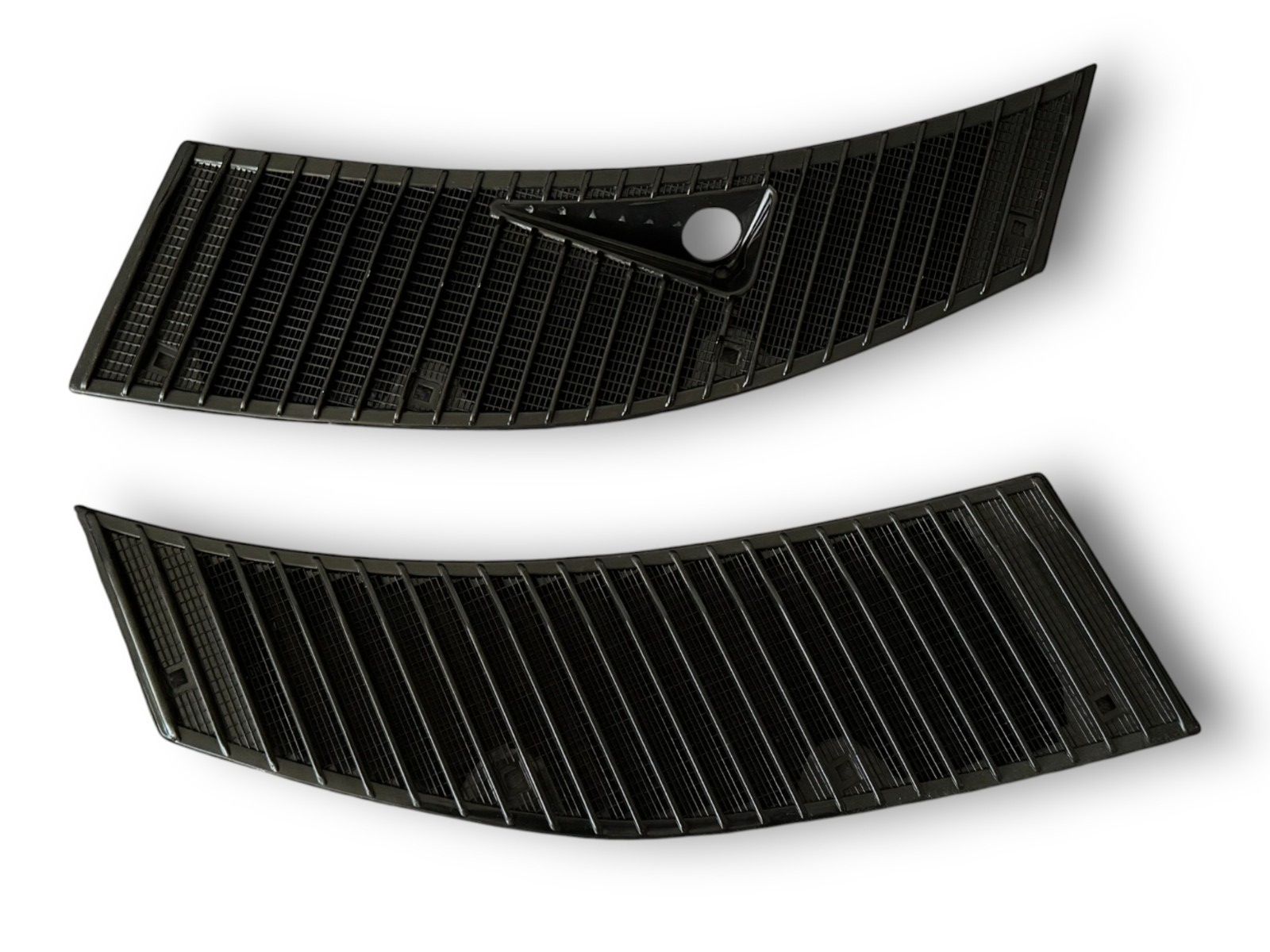 Mercedes W123 S123 C123  Ziergitter Gitter Set Lüftungsgitter Schwarz