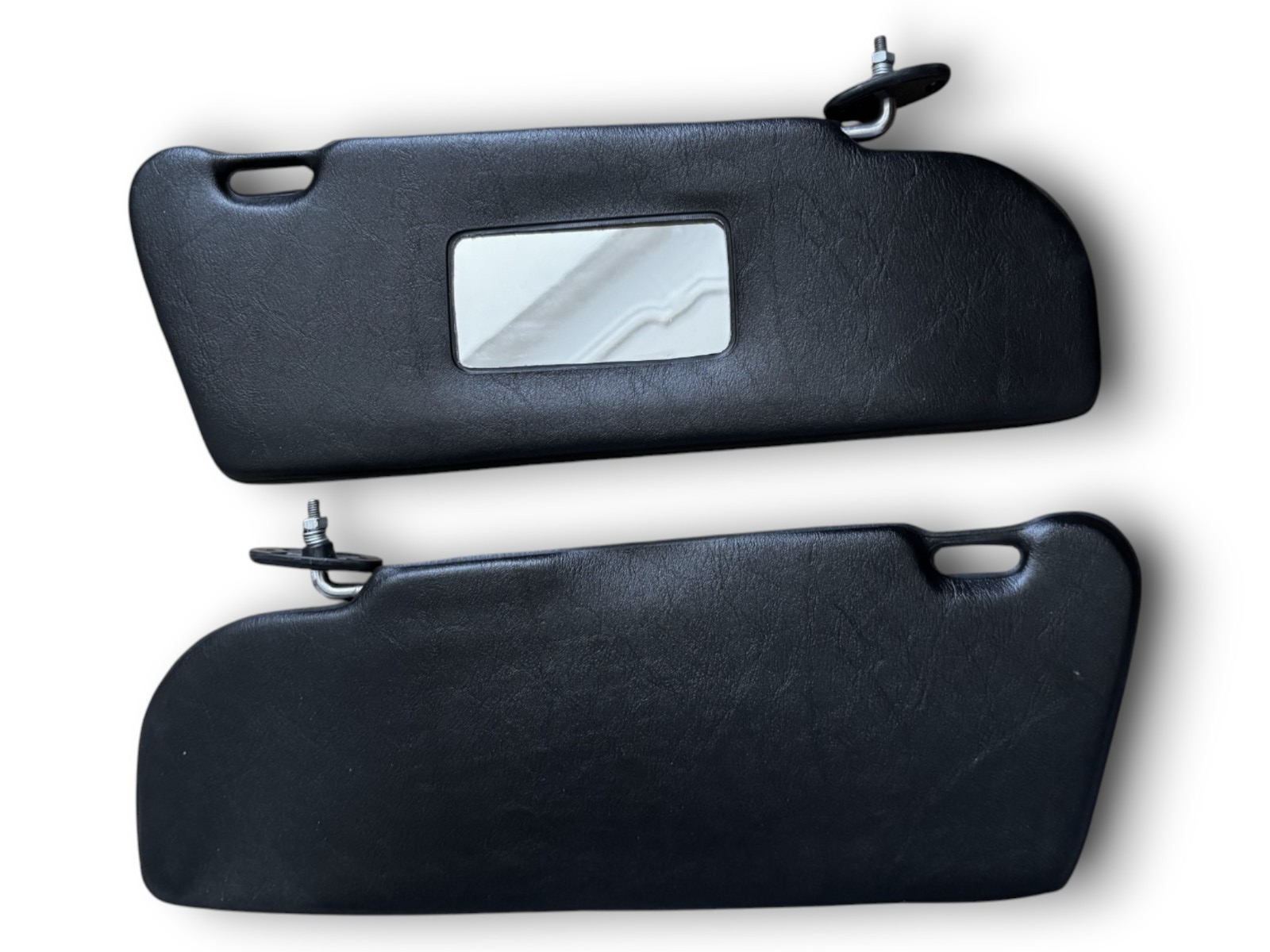 Sonnenblenden Sun Visor set mit Spiegel  für Mercedes Benz W123 Coupe Schwarz