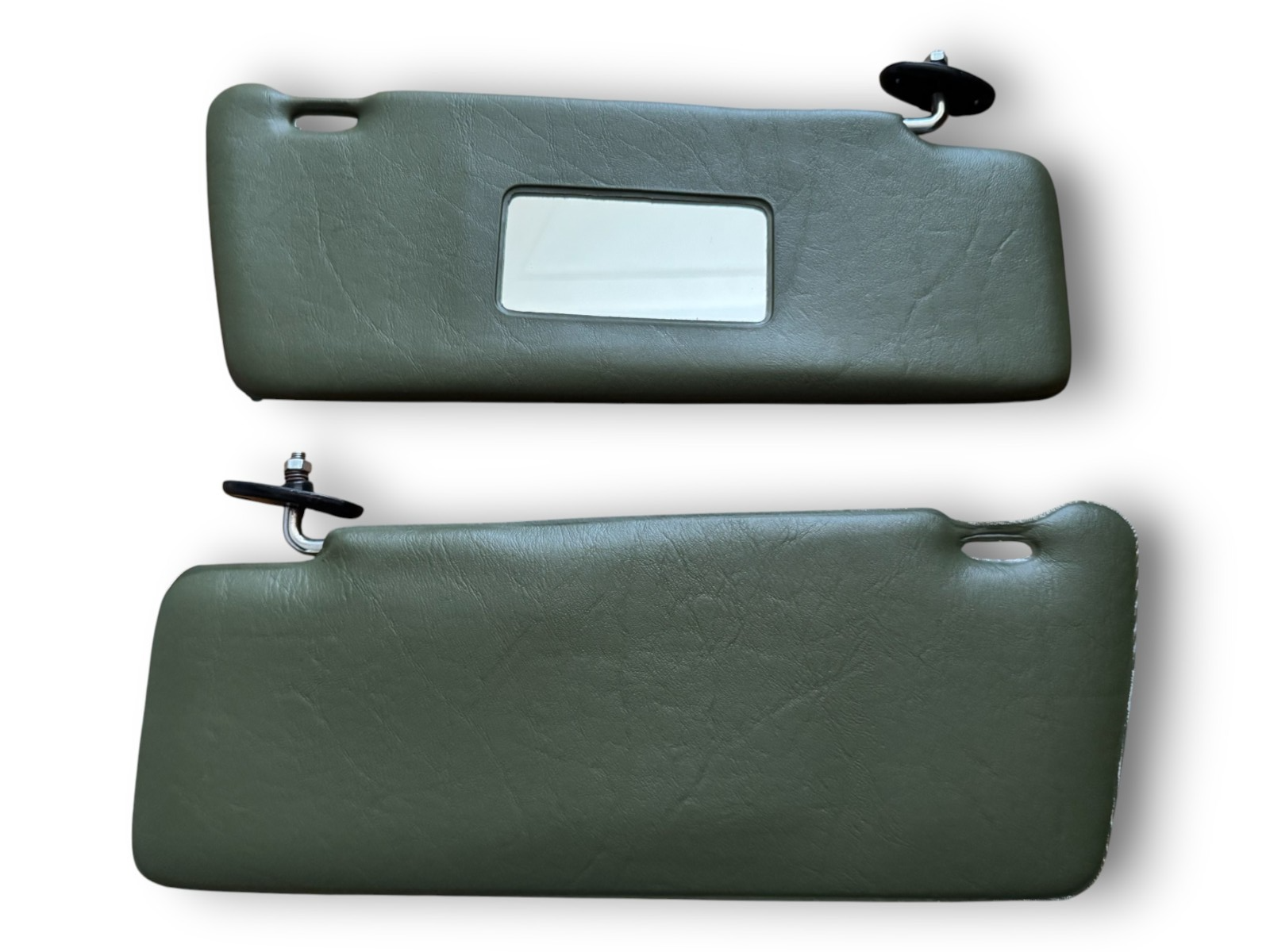 Sonnenblenden Sun Visor mit Spiegel Set für Mercedes Benz W123 S123 Grün