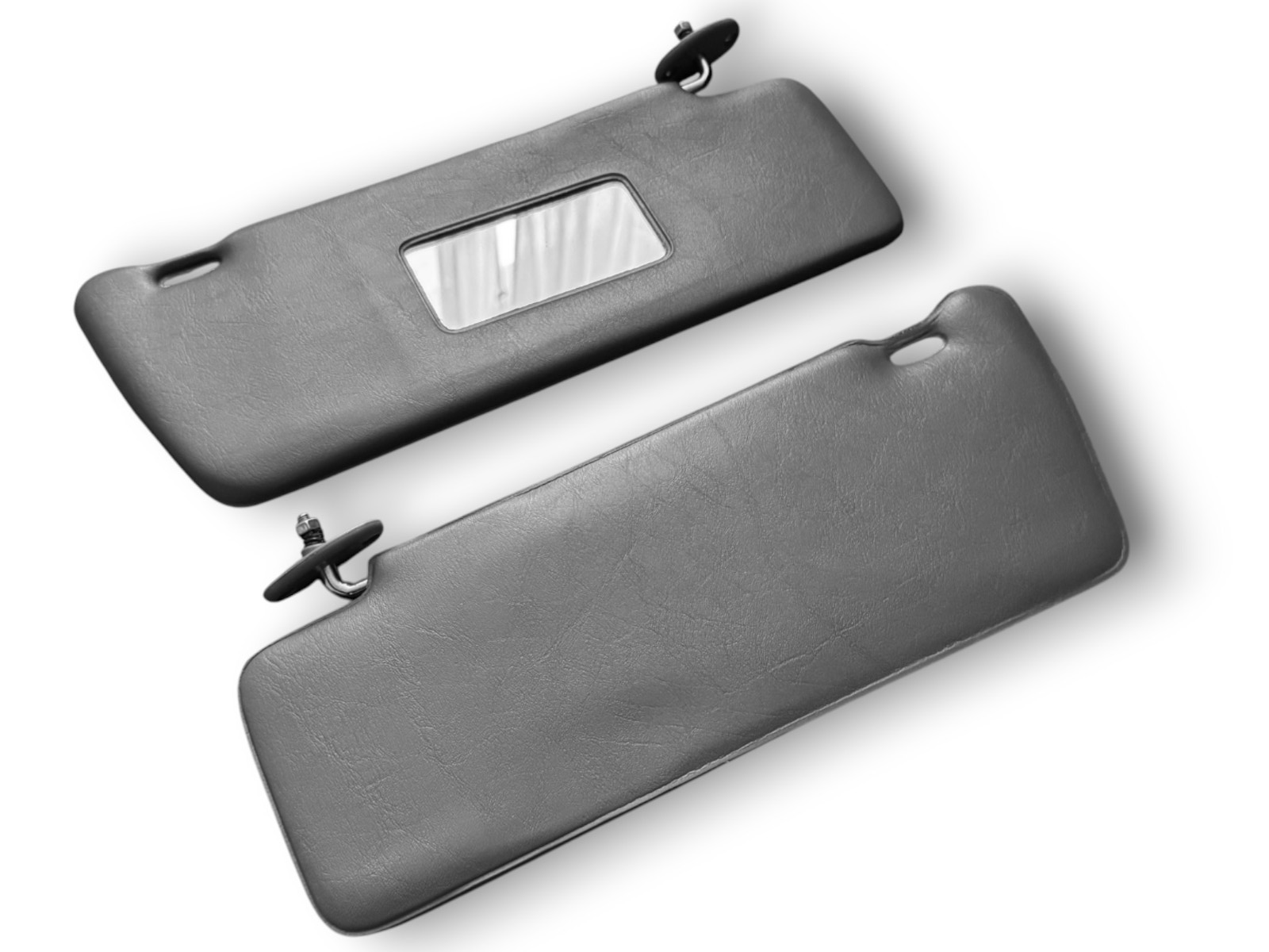 Sonnenblenden Set mit Spiegel Set für Mercedes Benz W123 S123 Grau