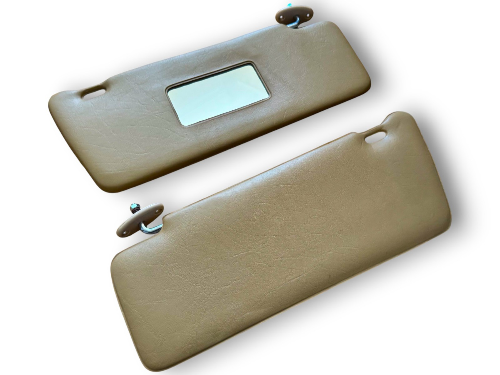 Sonnenblenden set Sun Visor mit Spiegel für Mercedes Benz W123 S123  Beige