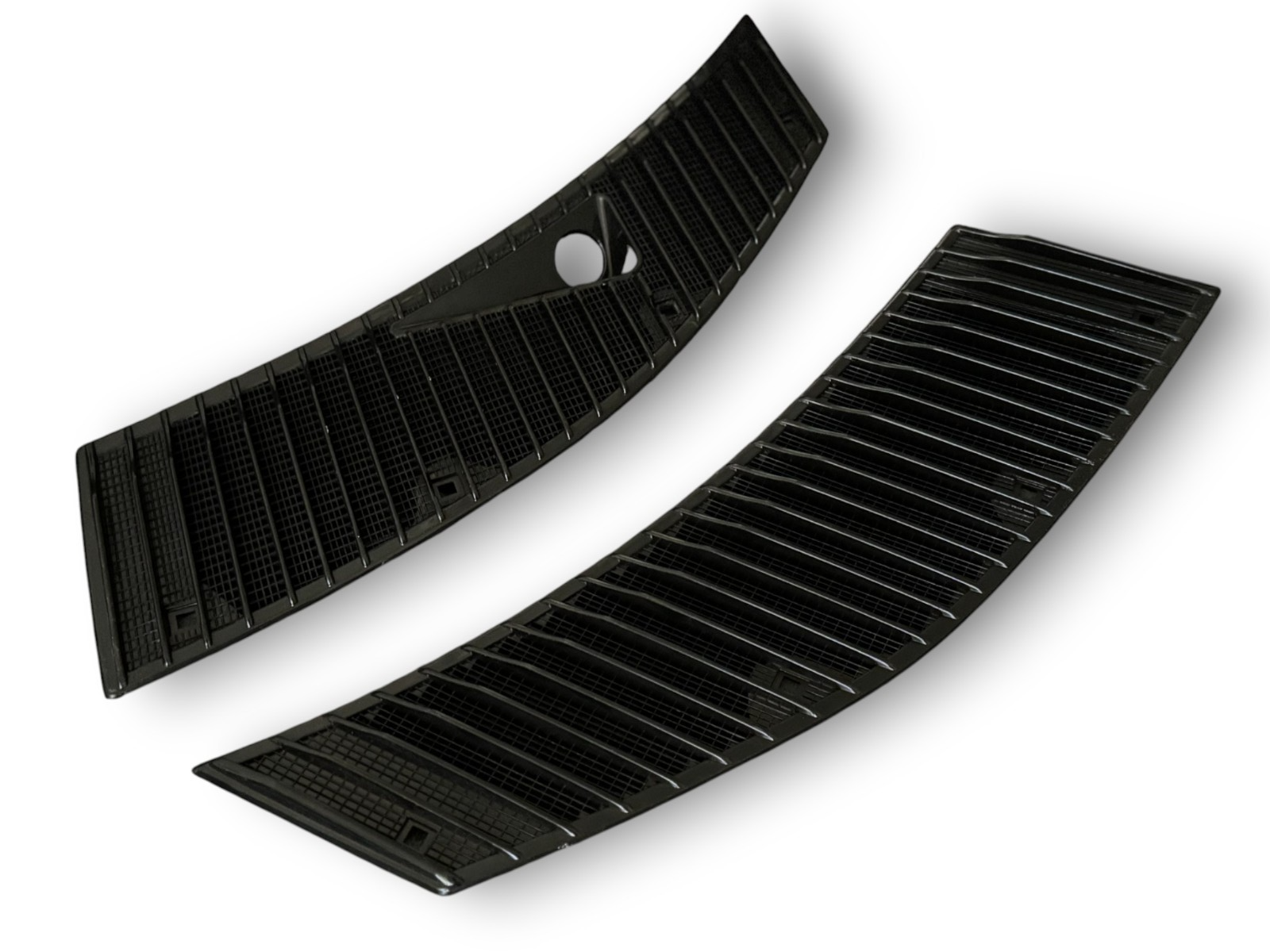Mercedes W123 S123 C123  Ziergitter Gitter Set Lüftungsgitter Schwarz
