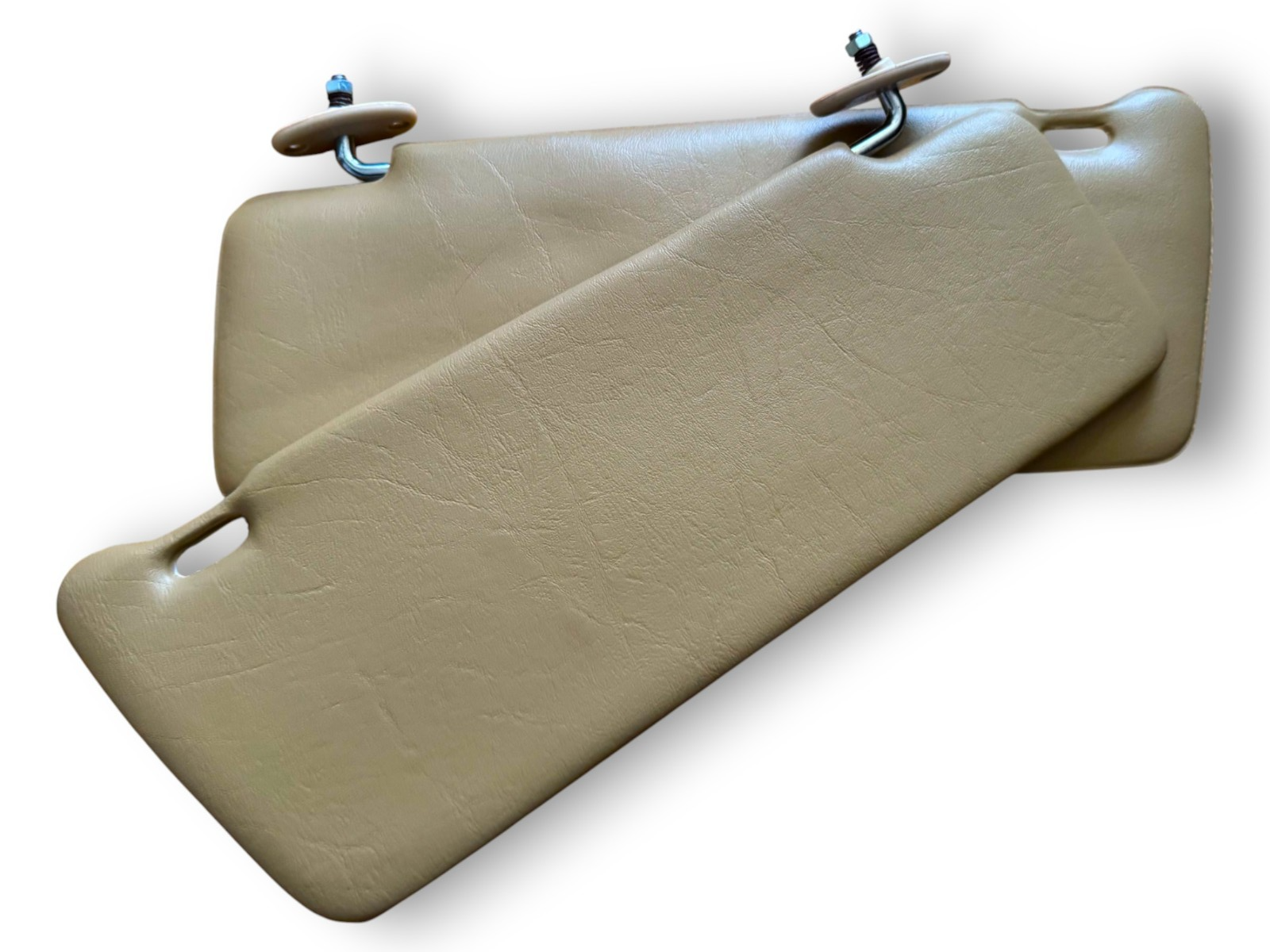 Sonnenblenden set Sun Visor mit Spiegel für Mercedes Benz W123 S123  Beige