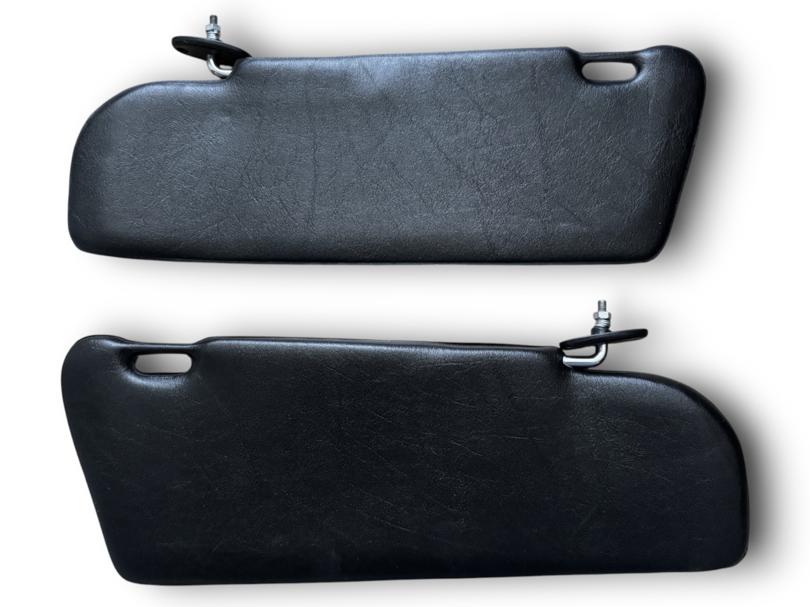 Sonnenblenden Sun Visor set mit Spiegel  für Mercedes Benz W123 Coupe Schwarz