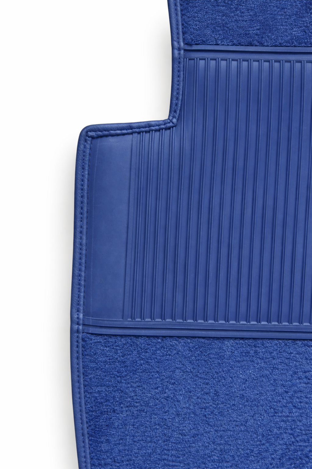 Teppichsatz Teppich für Mercedes Benz W126 SE Gummi Absatzschoner Blau