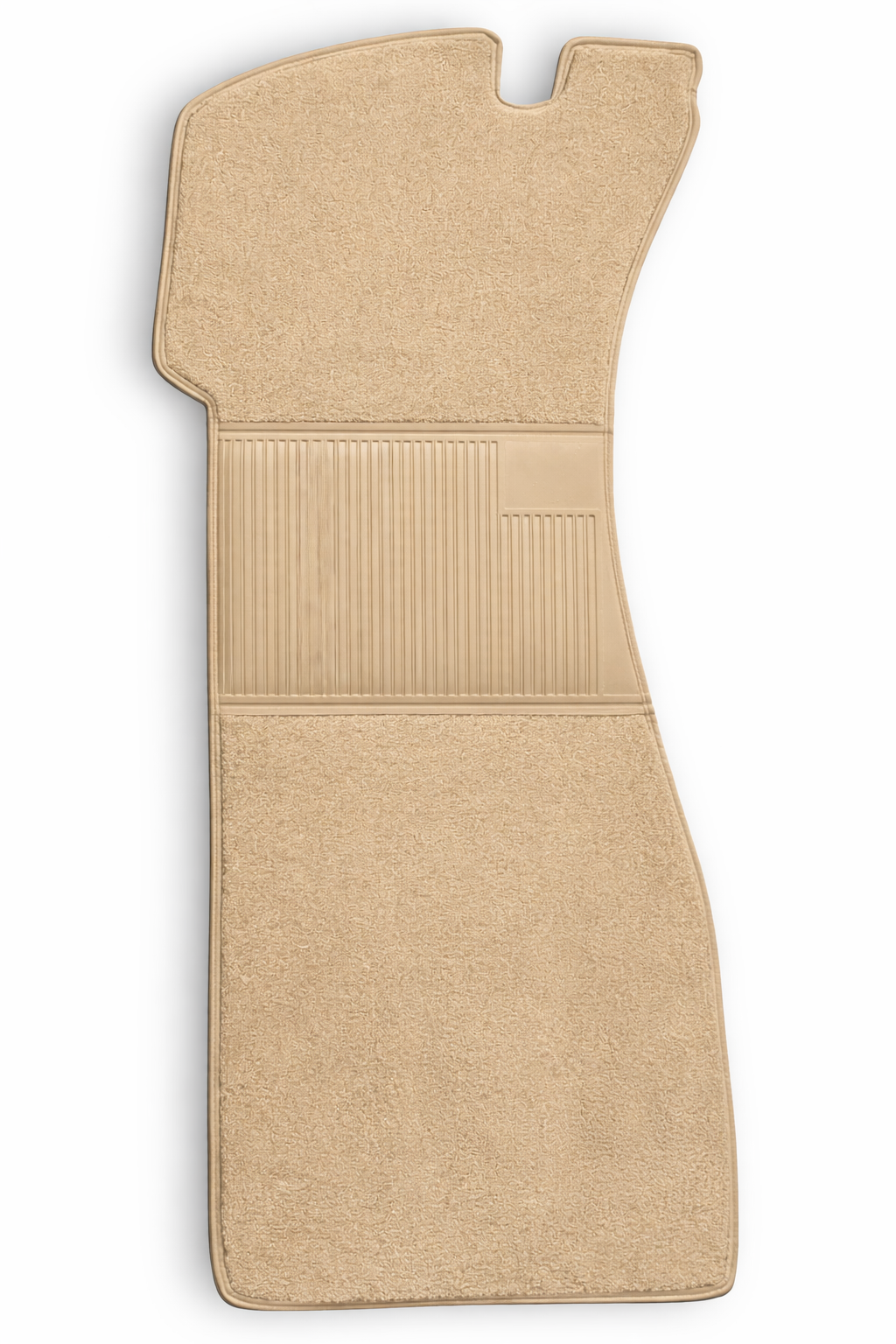 Teppichsatz Teppich für ponton Cabrio W128 180 Gummi Absatzschoner Beige