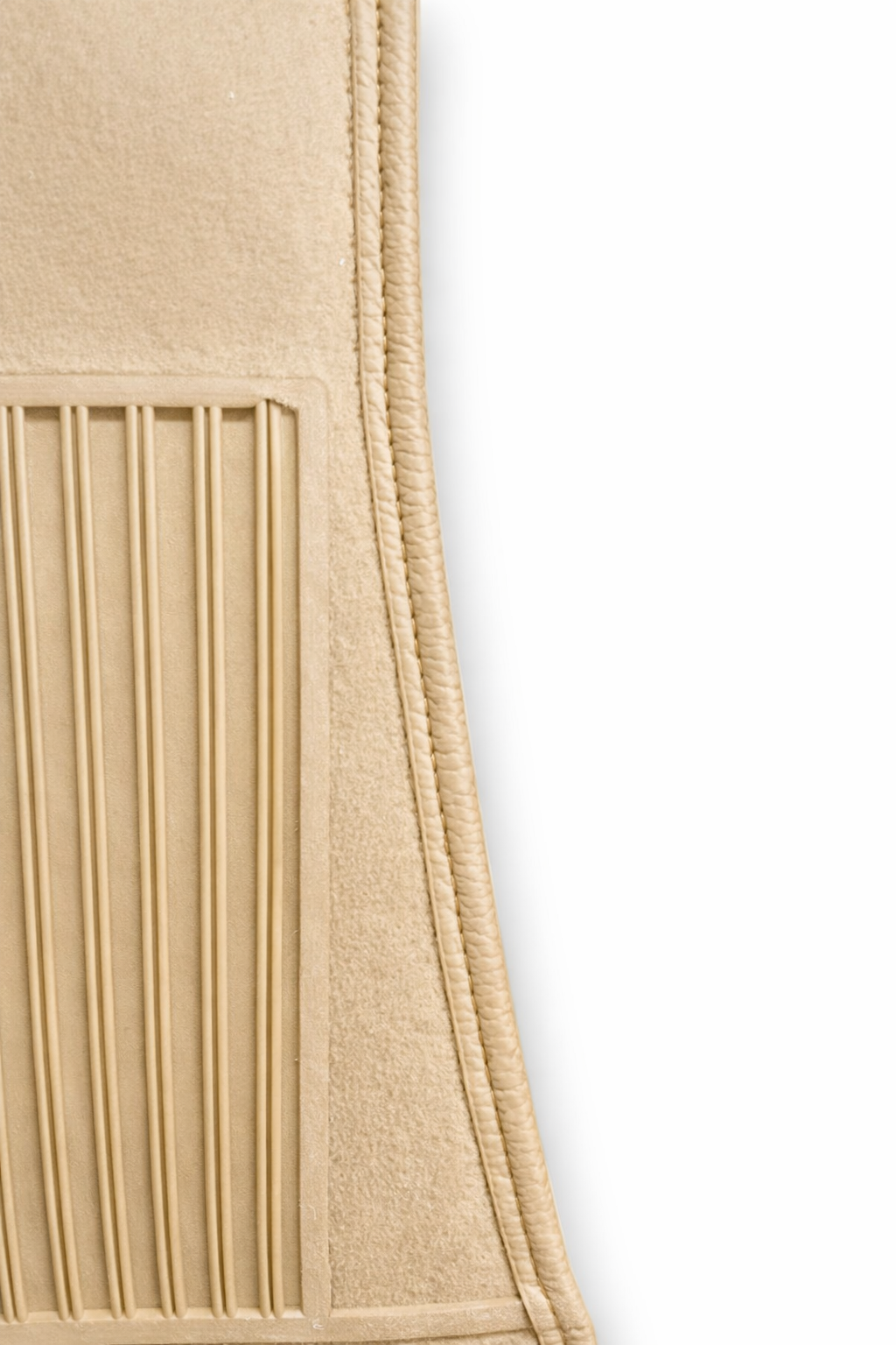 Teppichsatz Teppich für ponton Cabrio W128 180 Gummi Absatzschoner Beige