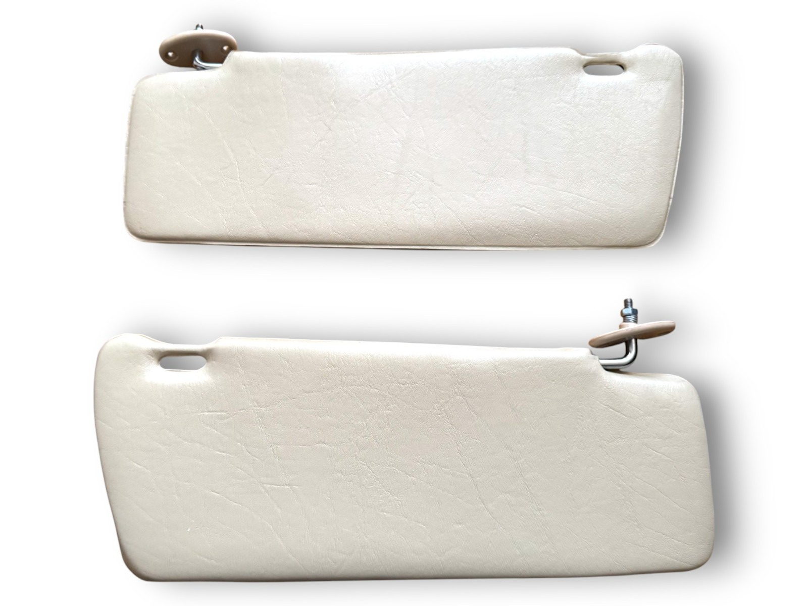Sonnenblenden Sun Visor mit Schminkspiegel für Mercedes W123 / S123 Creme