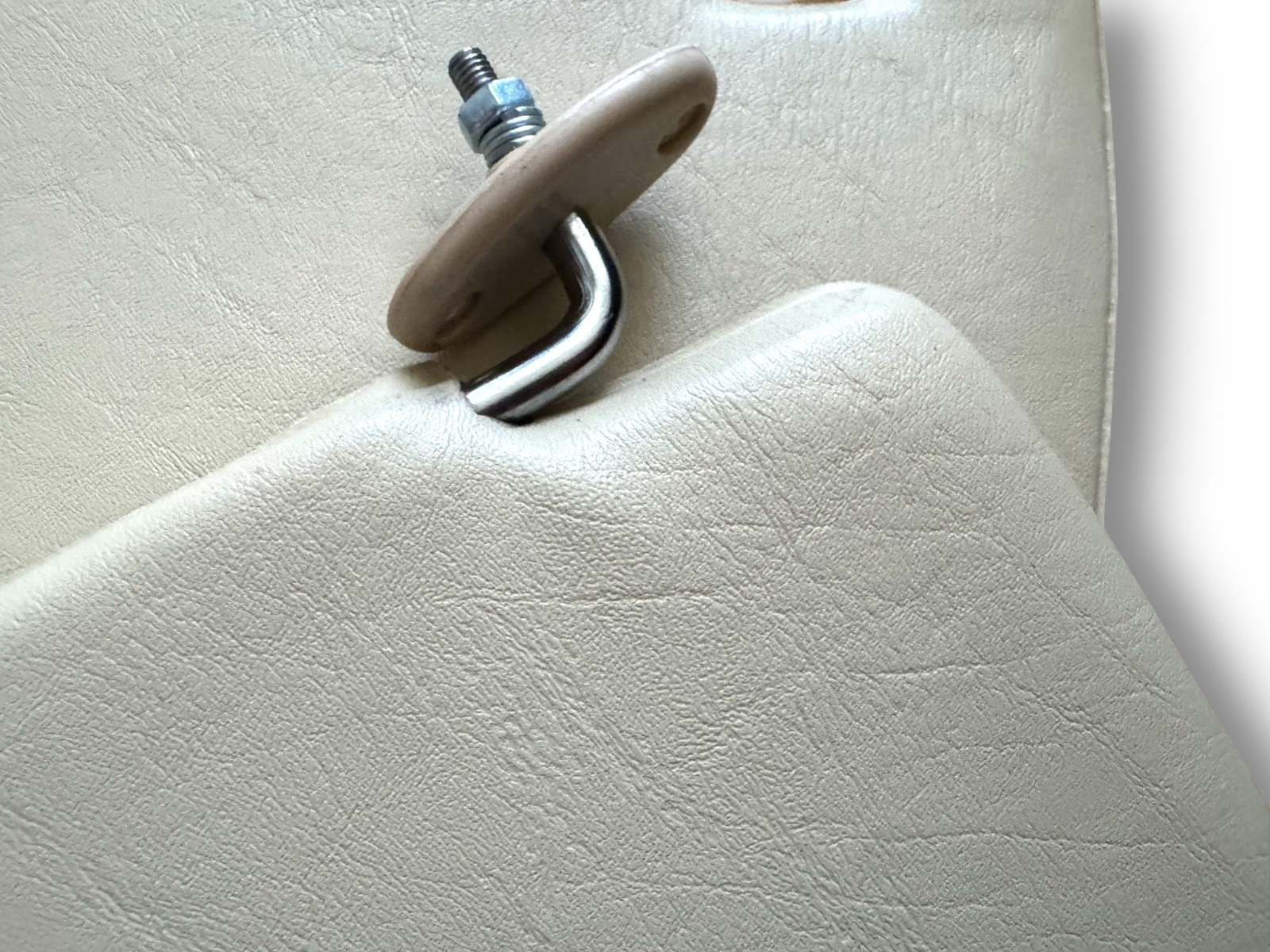 Sonnenblenden Sun Visor mit Schminkspiegel für Mercedes W123 / S123 Creme