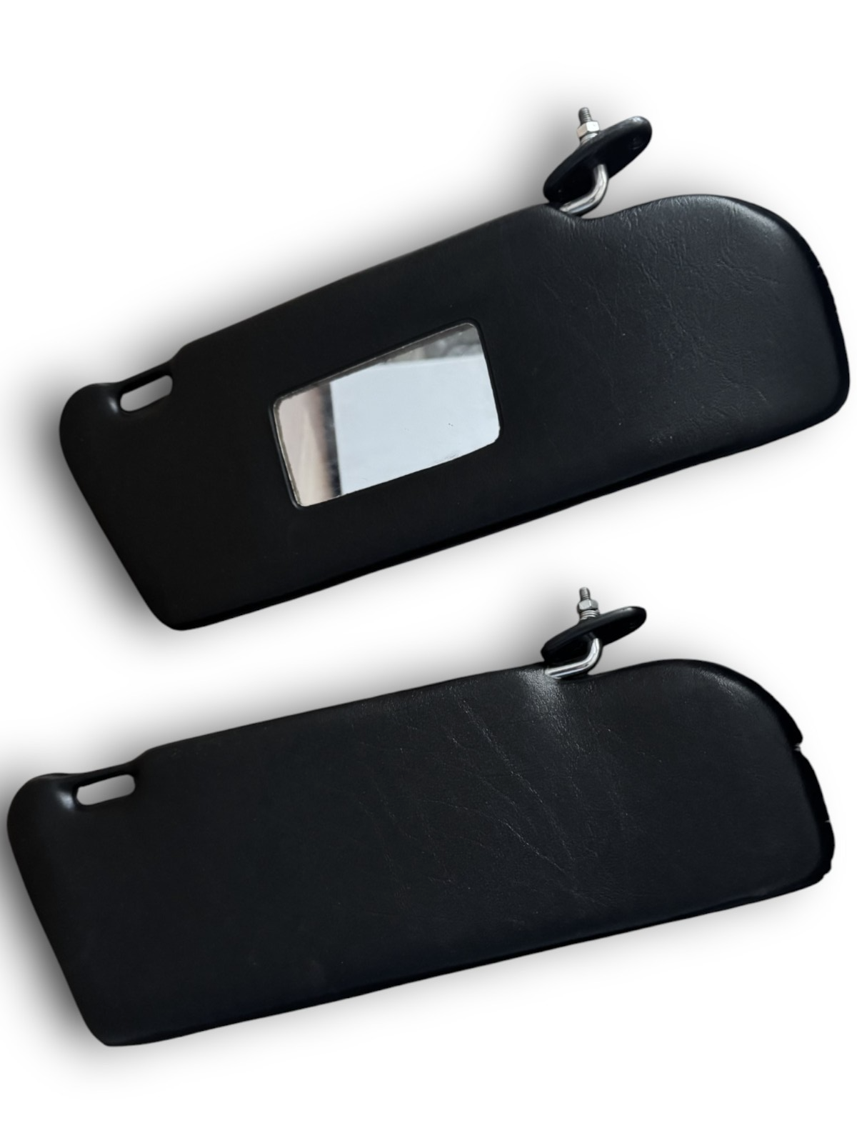 Sonnenblenden Sun Visor set mit Spiegel  für Mercedes Benz W123 Coupe Schwarz