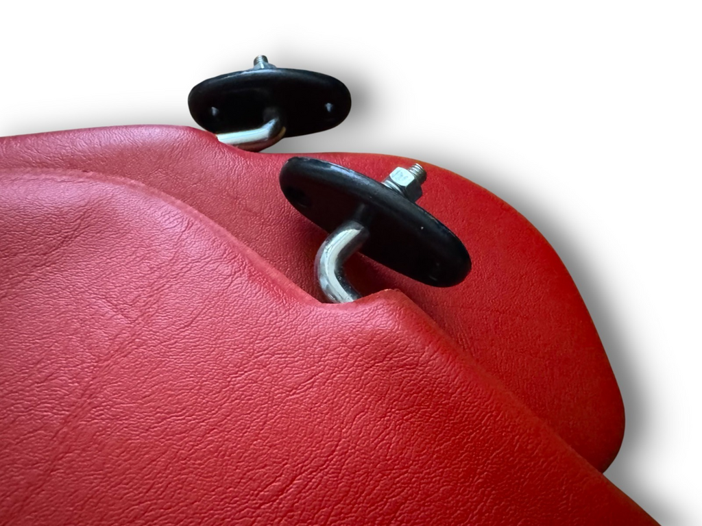 Sonnenblenden Sun Visor mit Spiegel Set für Mercedes Benz W123 Coupe Rot