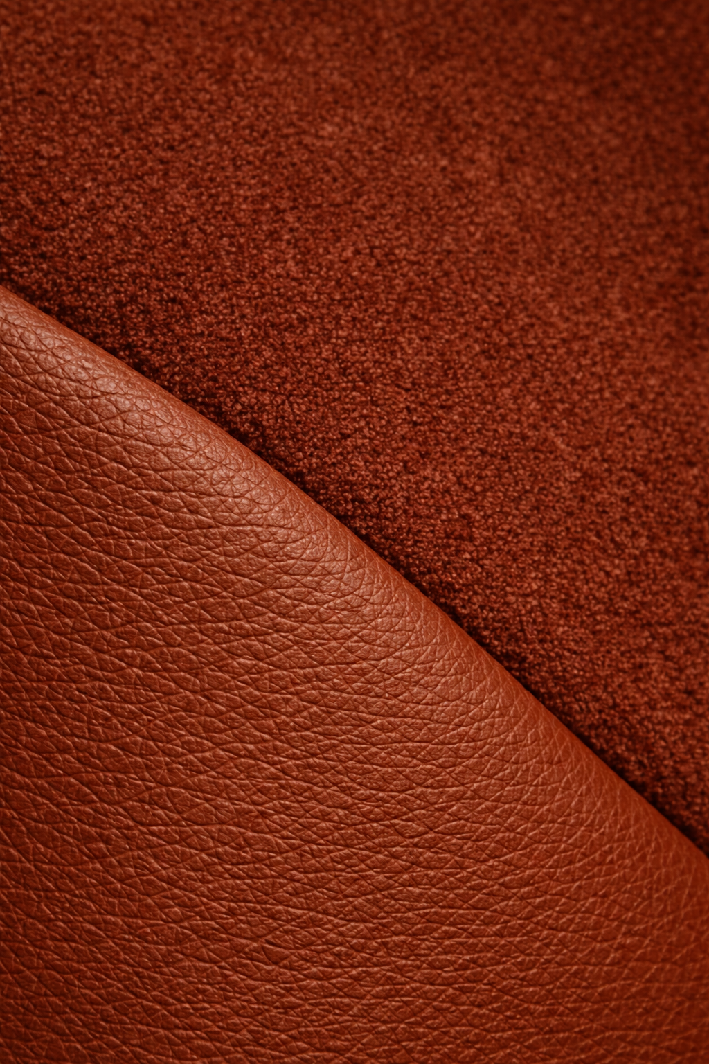 Teppichsatz Teppich für Mercedes W114 W115 Coupe Gummi Absatzschoner Braun RHD