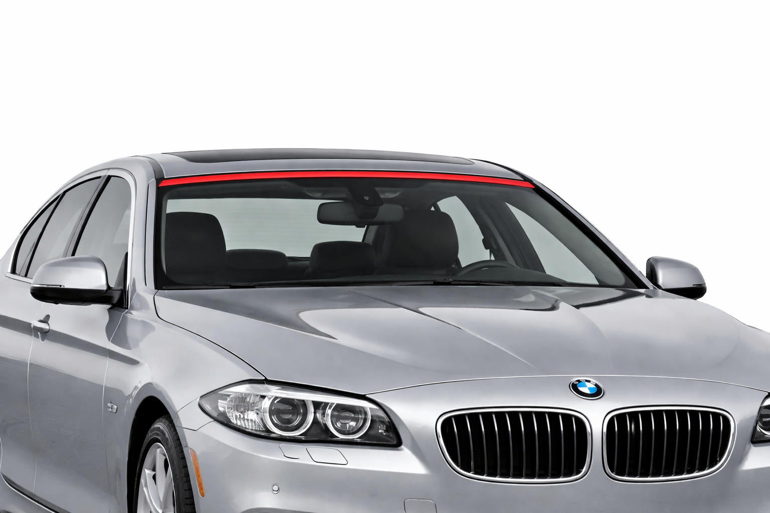 Leiste oben Frontscheibe für BMW 5er F10 F11 Gummi Dichtung Windschutzscheibe