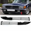 Grillgitter unten 2 teilig für Mercedes W107 SL SLC 107 Gitter Grill Stossstange