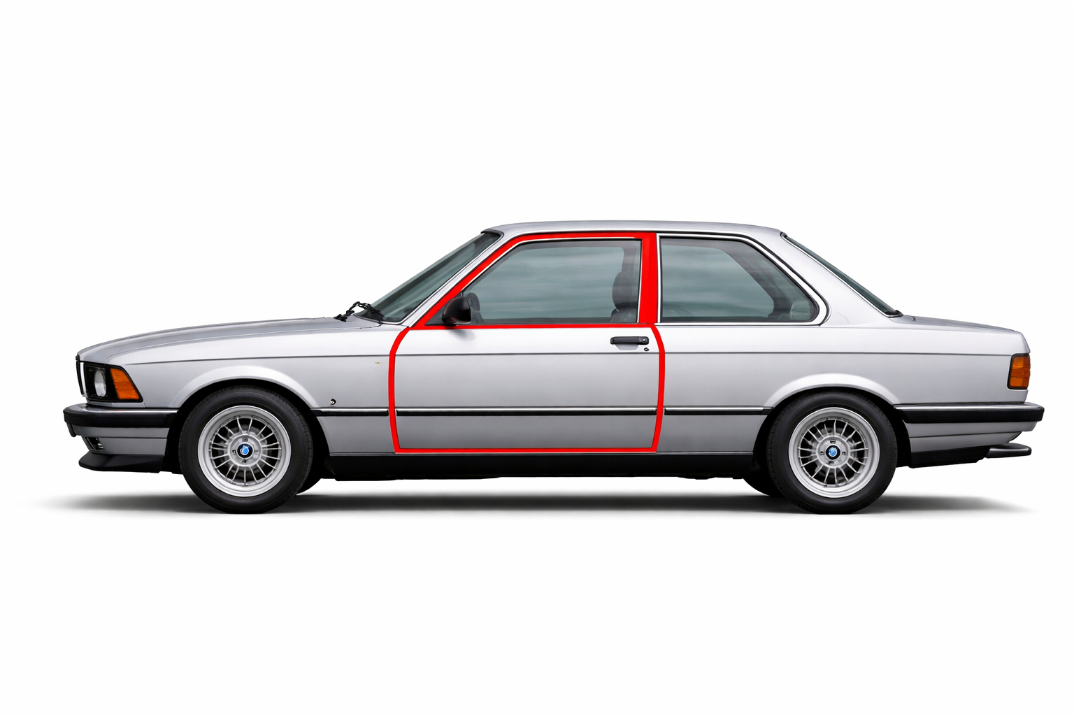 Türdichtung Satz Paar BMW E21 3er Dichtungssatz 2-Türer Paar Links Rechts
