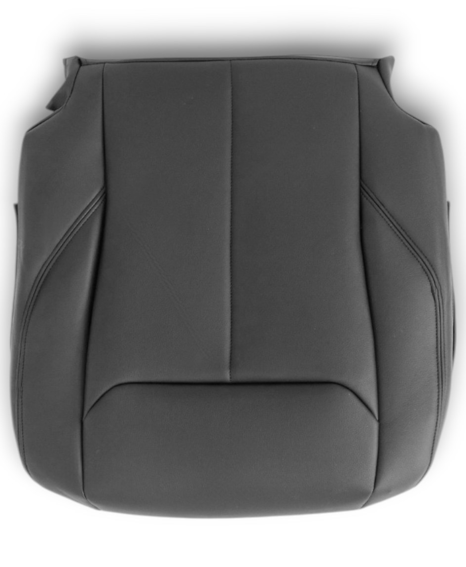 Sitzbezug Sitzfläche Vordersitz Fahrersitz für BMW F20 F30 F31 F34 F36 schwarz