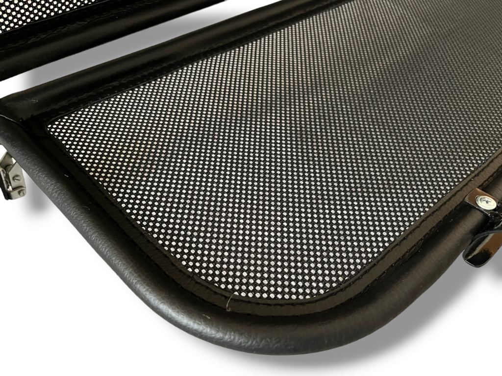 Windschott Windstop Windschutz für Mercedes SL107 SL R107 Schwarz Inkl Tasche