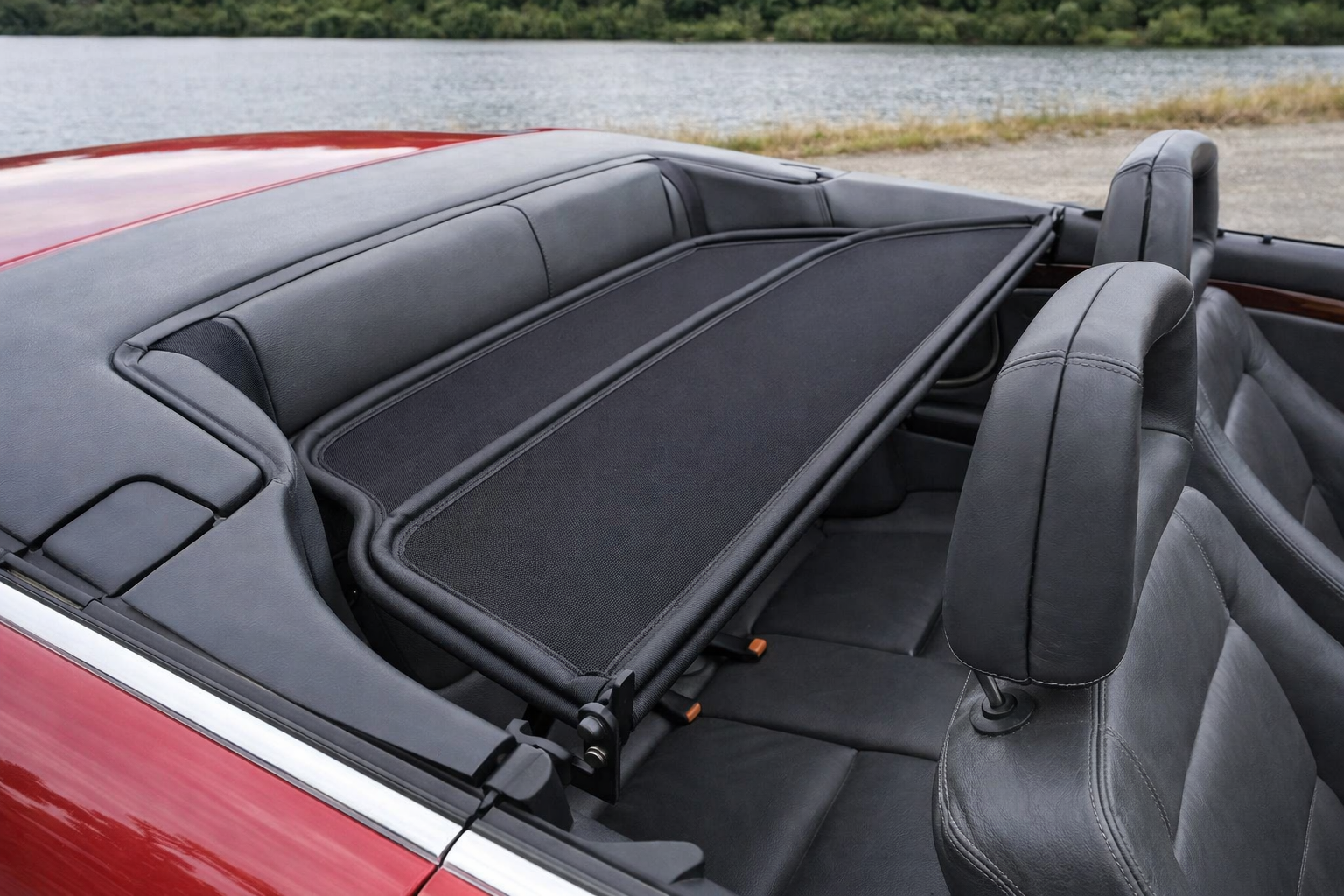 Windschott Windabweiser für Audi 80 |1991 - 2000| Cabrio Schwarz