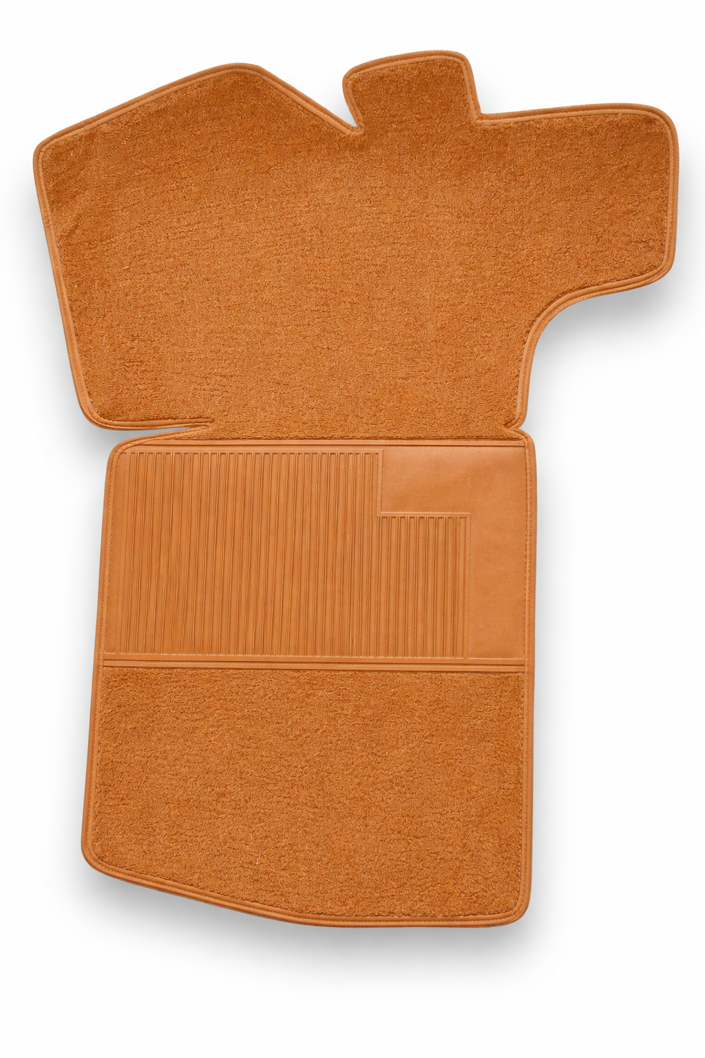 Teppichsatz Teppich für VW Golf 1 Cabrio 1979 - 2002 Gummi Absatzschoner Dattel