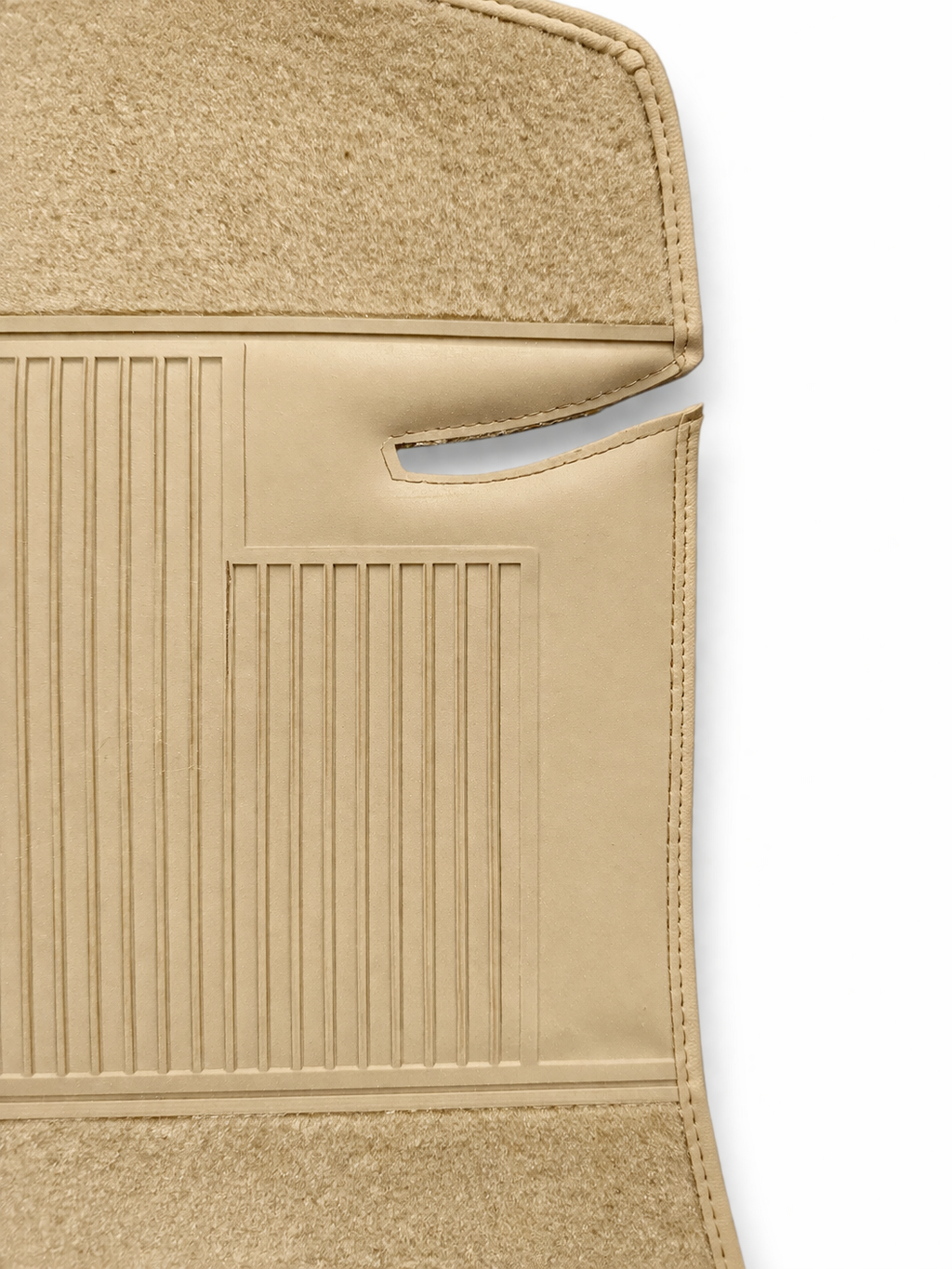 Teppichsatz Teppich für Mercedes W201 E190 Gummi Absatzschoner Beige