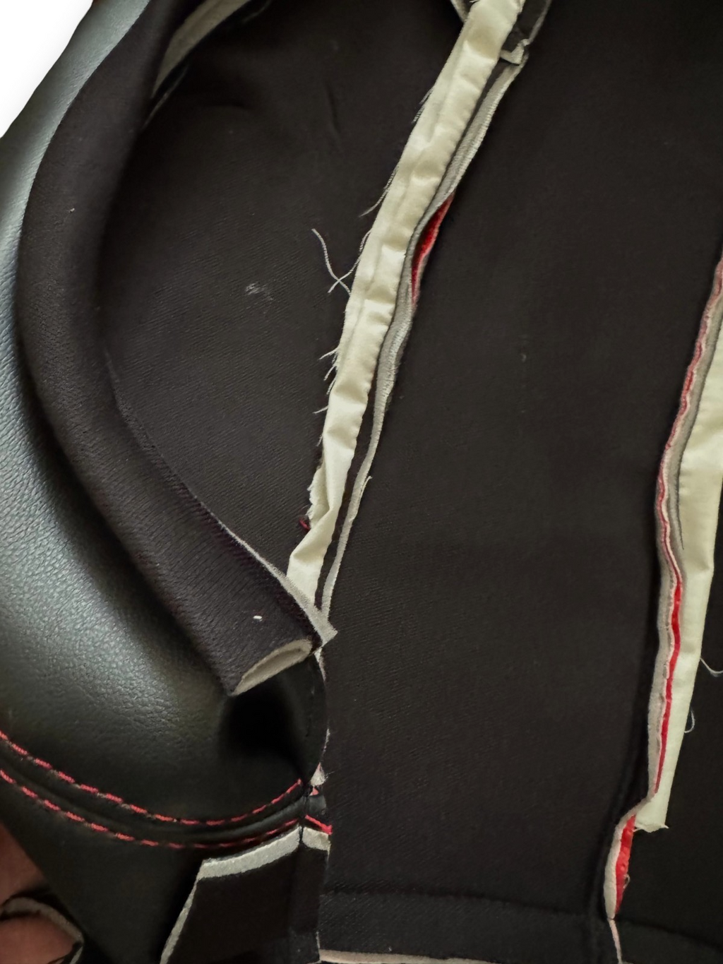 Sitzbezüge Bezüge für Mercedes Benz SLK R171 2004–2011 Schwarz Rot