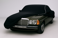 Ganzgarage Indoor Stretch Cover Carcove für Mercedes Benz W123 Limousine Schwarz
