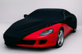 Ganzgarage Indoor Stretch Cover Carcover für Artega GT Schwarz